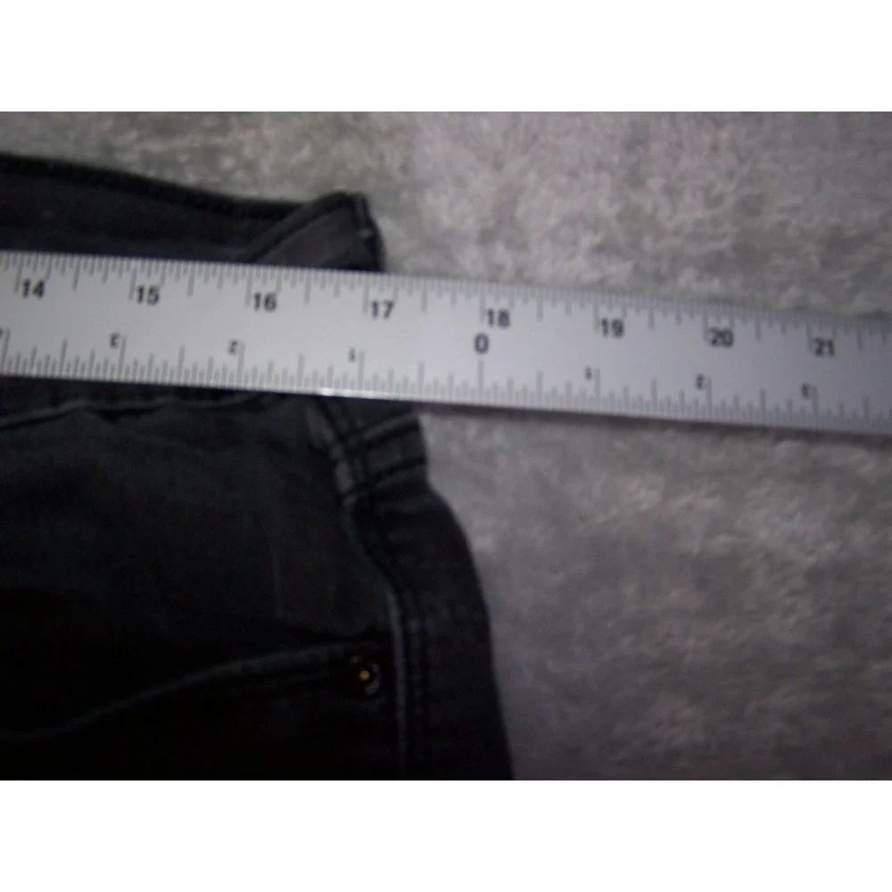 Levi's Denizen Jeans Women's  18S 34X26.5 Curvy‎ Skinny Black